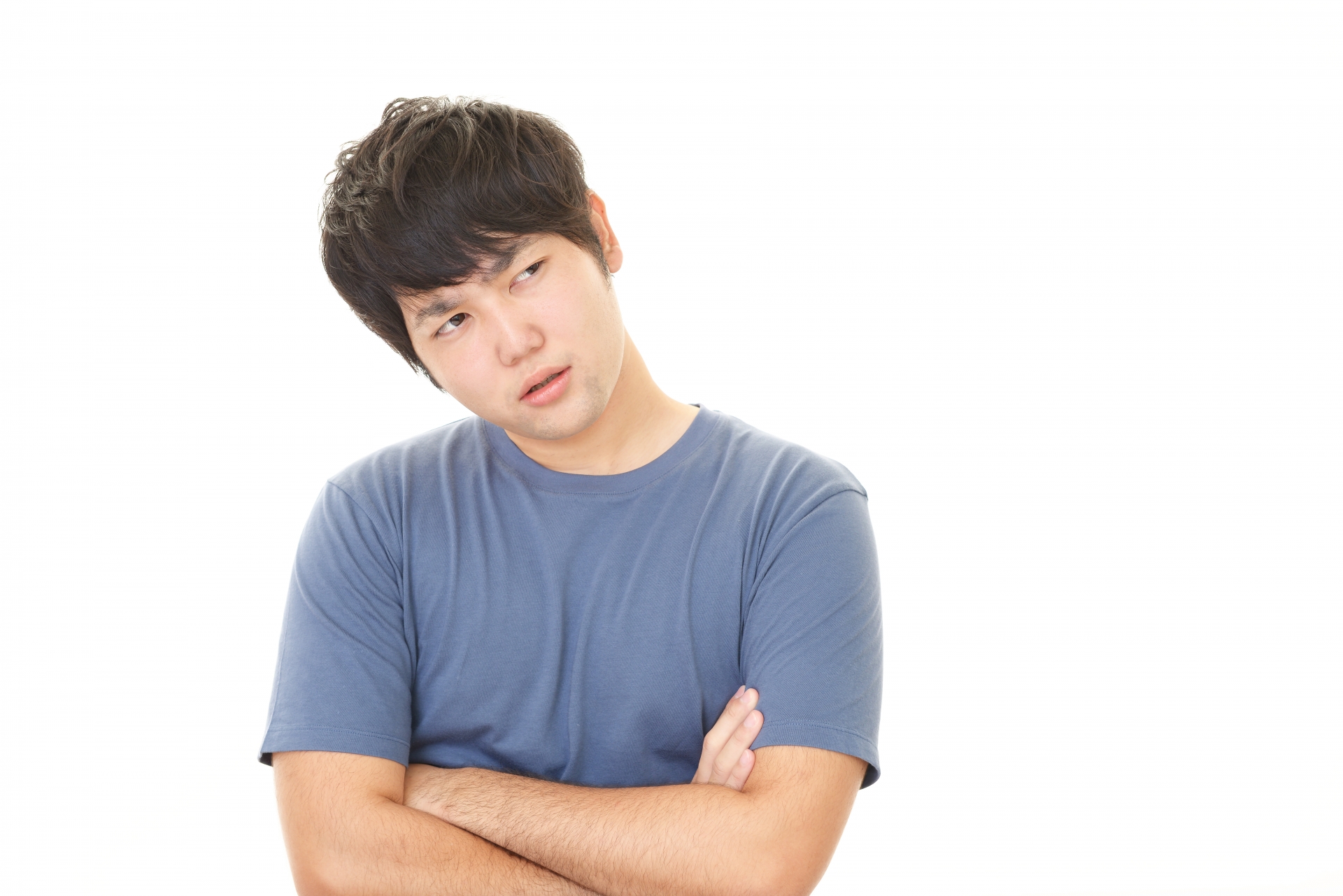 イライラ青年