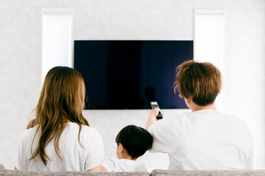 テレビ_家族